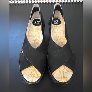 Fly London Yoma wedge sandals- new